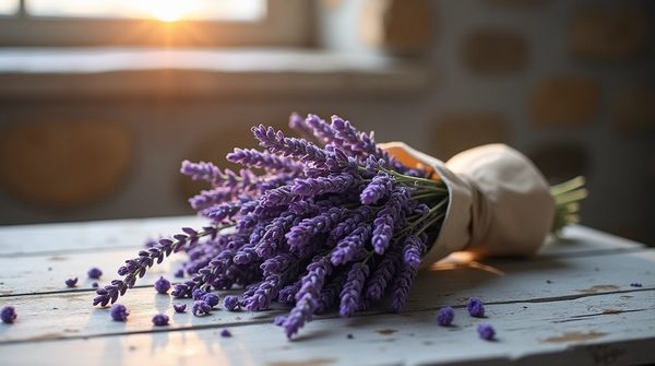 Créez une ambiance unique avec un sachet de lavande original