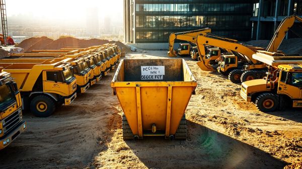 Top 5 services de location de benne à gravats pour vos chantiers