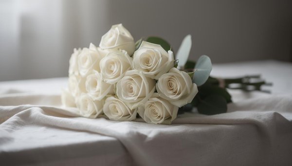 Envoyer des roses blanches de deuil : le geste émouvant pour un hommage sincère